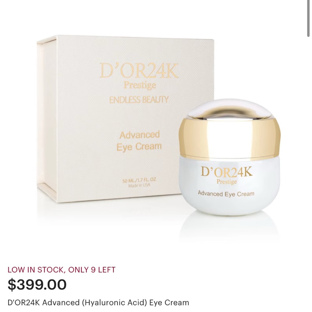 Prestige Advanced Eye Cream - Gold and White